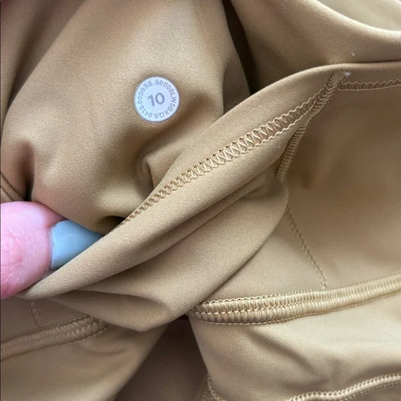 NEW Lululemon Fast and Free Tight II 25" *Non-Reflective Nulux Golden Lime 10 - Picture 2 of 7